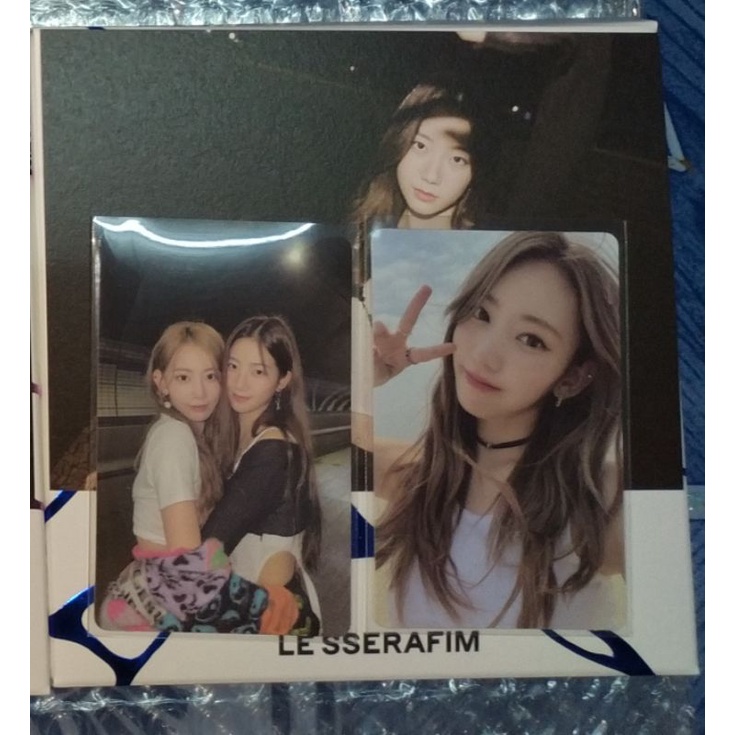 พร้อมส่ง อัลบั้มแกะ Lesserafim compact ver. ซากุระ อึนแช แชวอน | Shopee ...