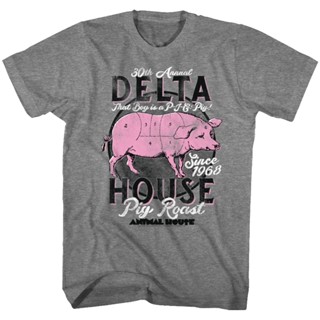 Pig Roast Animal House T-Shirt เสื้อวินเทจผญ เสื้อตราหานคู่