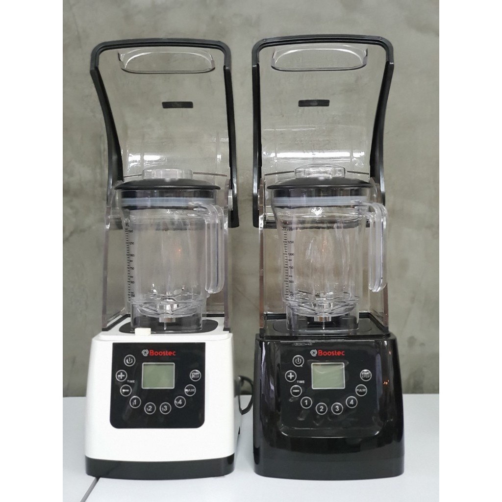 เครื่องปั่นน้ำผลไม้-boostec-เครื่องปั่นคุณภาพสูงพร้อมที่ครอบกันเสียง