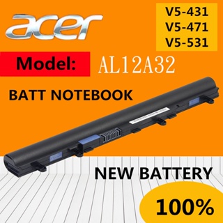 ภาพหน้าปกสินค้าAcer แบตเตอรี่ สเปคแท้ ประกันบริษัท AL12A32 V5-431 V5-471 V5-531 Series อีกหลายรุ่น ที่เกี่ยวข้อง