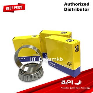 Brand API แบริ่ง วงนอก 90 mm. ตลับลูกปืน เตเปอร์ 368A/362 API 368A/362 bearing 4T-368A/362 size 50.8x90x20 mm.