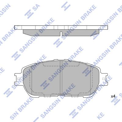 ผ้าดิสเบรคหน้า-lexus-es300-es330-2001-toyota-alphard-anh10-mnh10-2002-estima-acr30-mcr30-2000-ventury-2007-hi-q