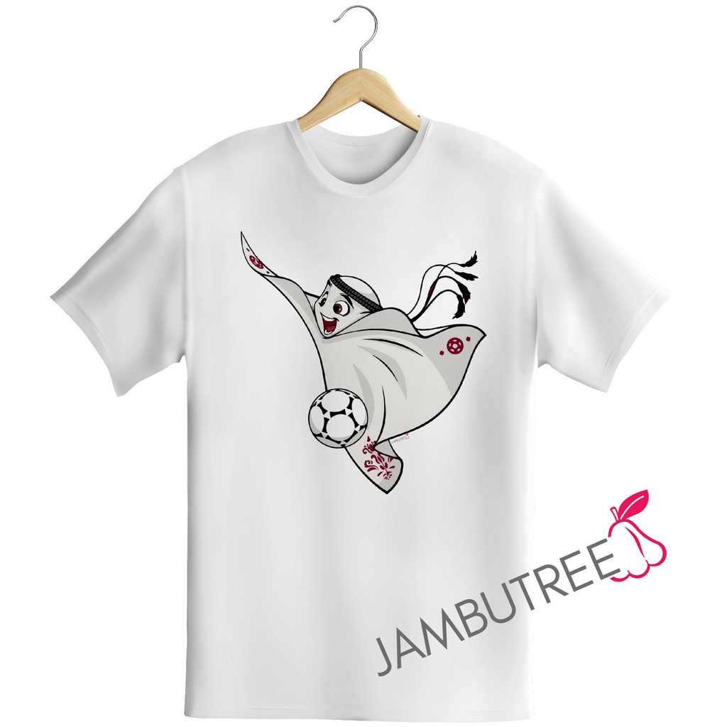 jambutree-2022-fifa-world-cup-logo-qatar-la-eeb-mascot-football-soccer-graphic-t-shirt-streetwear-bola-sepak-tshirt-baju