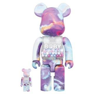 Bearbrick - My first baby marble 100%+400%