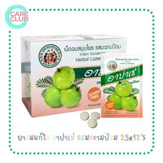 อาปาเช่ เม็ดอม สมุนไพร อาปาเช่ เม็ดอมอาปาเช่ รสมะขามป้อม ชุ่มคอ เสมหะ 1 กล่อง 25 ซอง ซองละ 12 เม็ด (1210261)