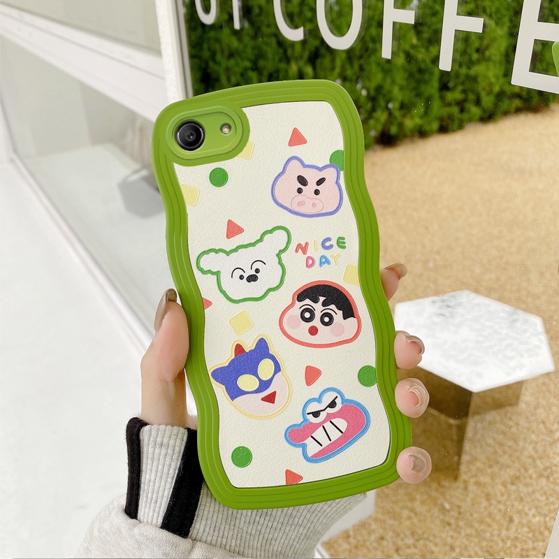 ใหม่ล่าสุด-เคส-oppoa83-เคสโทรศัพท์มือถือ-tpu-ลายคลื่นน่ารัก-สําหรับ-oppo-a83