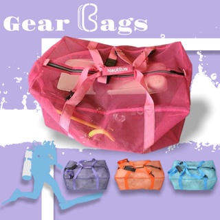 Gear Bags กระเป๋าตาข่ายใส่อุปกรณ์ดำน้ำ กระเป๋าใบใหญ่ใส่อุปกรณ์ดำน้ำได้ครบเซท (พร้อมส่งในไทย)