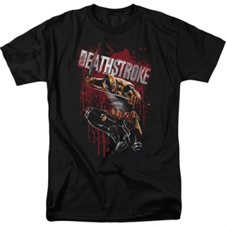Deathstroke DC Comics T-Shirt เสื้อยืด cotton เสื้อผู้ชายเท่