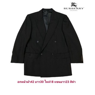 Burberry london แท้💯 Jacket suit สูทแจ็คเก็ตสูท สูททำงาน หญิงชายได้ค่ะ *มีตำหนิ1จุดภาพสุดท้ายค่ะ สภาพใหม่สวยมากค่ะ