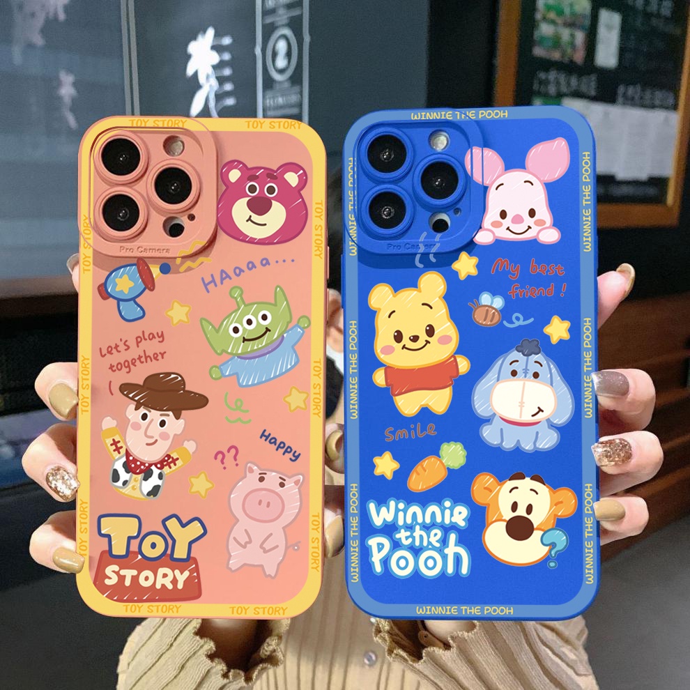 เคสโทรศัพท์มือถือ-ขอบสี่เหลี่ยม-ป้องกันเลนส์-ลาย-toy-story-winne-สําหรับ-iphone-14-plus-13-pro-max-12-iphone-11-xr-8-7-se-2022