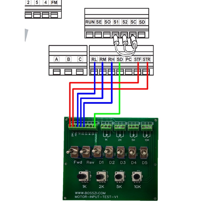 motor-input-test-v1-แผงวงจรสำหรับทดสอบมอเตอร์