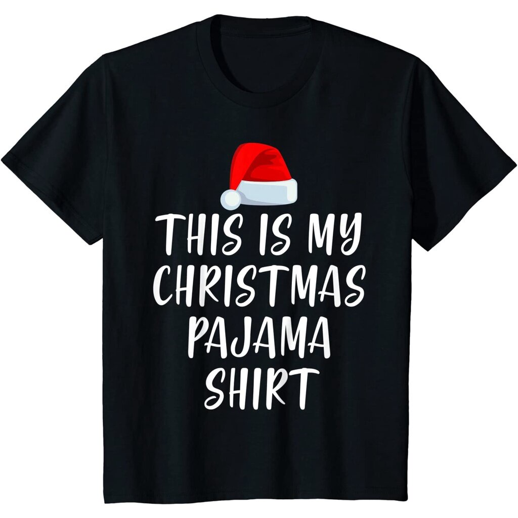 t-shirt-เสื้อยืดผ้าฝ้ายพิมพ์ลาย-this-is-my-christmas-สไตล์ย้อนยุคสําหรับผู้ชาย-ชุดคริสต์มาสใหม่