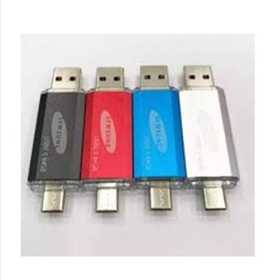 SAMSUNG USB FLASHDISK + PLUS OTG TYPE C 4GB 16GB 32GB 64GB แพ็ค 100% ...
