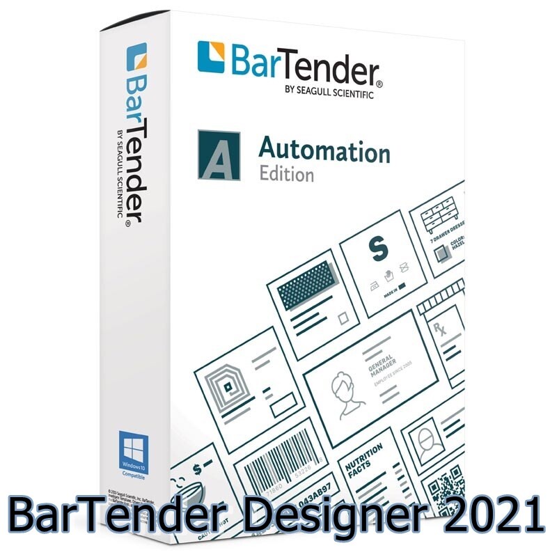 BarTender Designer 2021 R1 Enterprise v11.2 โปรแกรมพิมพ์บาร์โค้ด ออกแบบ