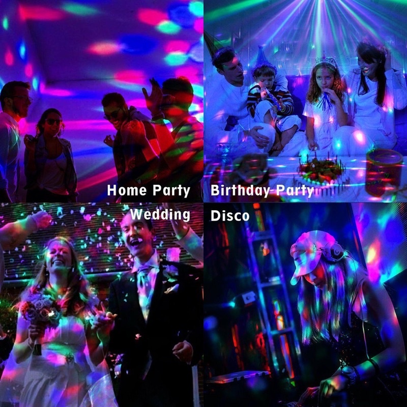 ไฟดิสโก้-ไฟปาร์ตี้-led-party-light-พร้อมรีโมท-เพื่อตอบสนองความต้องการของคุณที่แตกต่างกันของบรรยากาศปาร์ตี้