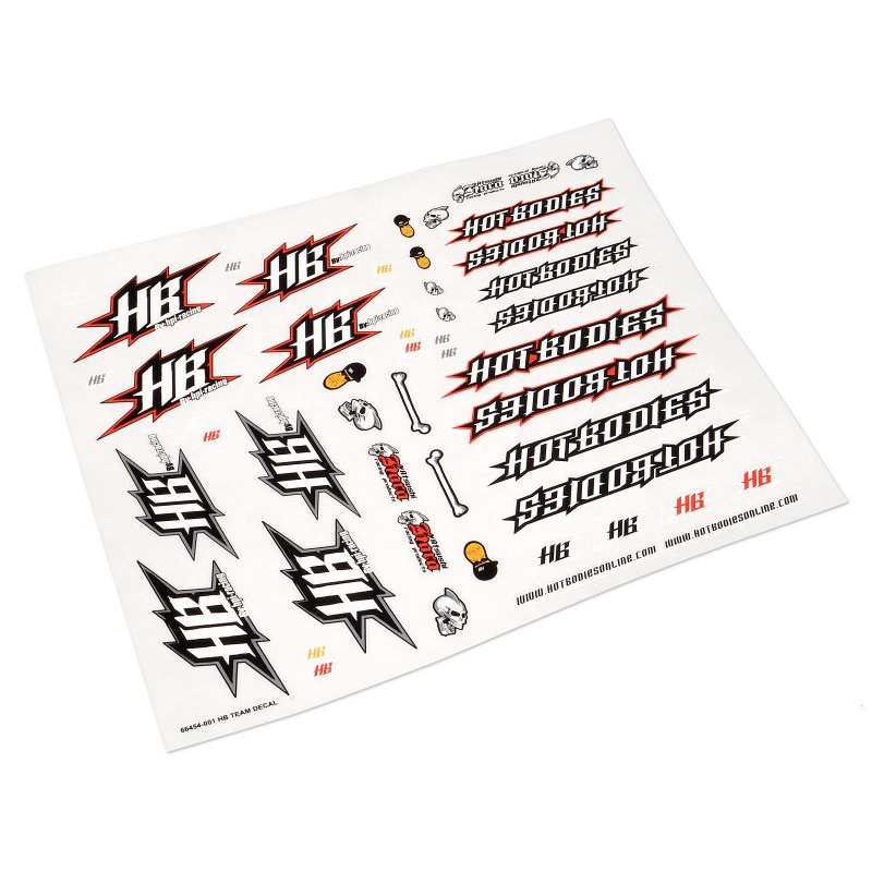 HPI 66454 HB TEAM DECAL (STICKER) | Shopee Thailand