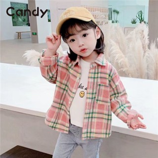 Candy Kids Candy เสื้อกันหนาวเด็ก เสื้อผ้าเด็ก ชุดเด็ก สไตล์เกาหลี นุ่ม และสบาย รุ่นใหม่ ทันสมัย Chic Trendy S111005 36Z230909