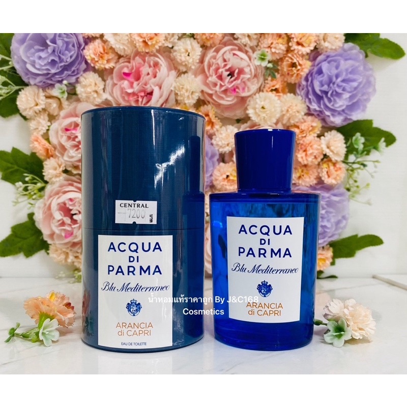 acqua-di-parma-blu-mediterraner-arancia-di-capri-น้ำหอมแท้แบรนด์เนมเค้าเตอร์ห้างของแท้จากยุโรป