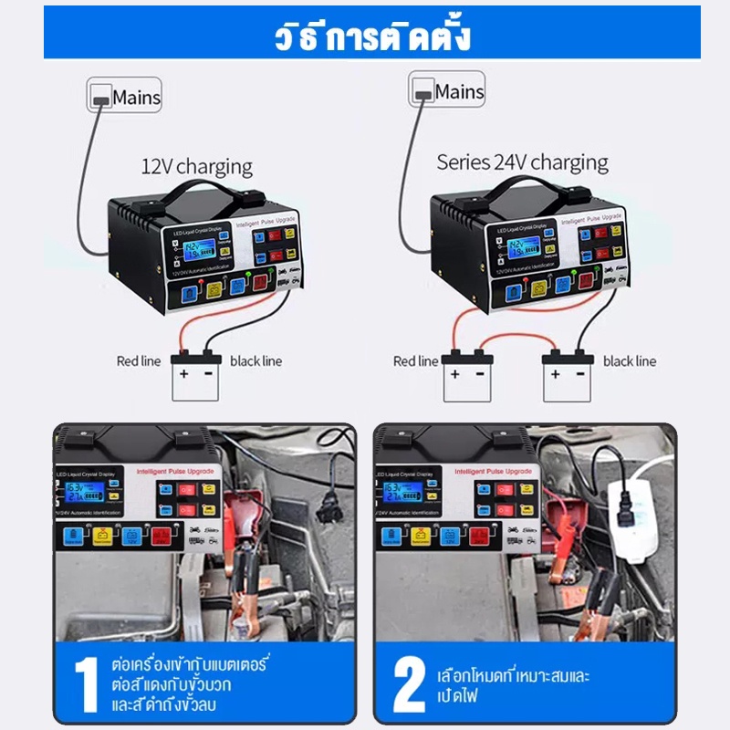 เครื่องชาร์จแบตเตอรี่รถยนต์-24v