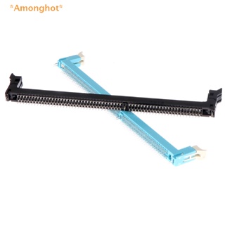 Amonghot&gt; ใหม่ ช่องเสียบการ์ดหน่วยความจํา DDR3 1.5V 240Pin สําหรับคอมพิวเตอร์ตั้งโต๊ะ