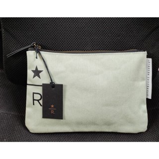 Starbucks Mini Pouch Canvas Zip แท้