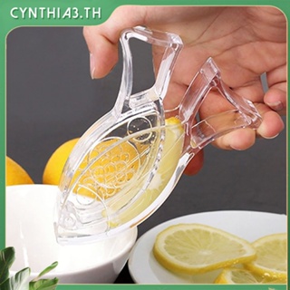 1ชิ้นคู่มือน้ำผลไม้รูปปลามะนาวฉกน้ำผลไม้โปร่งใสทับทิมน้ำส้มคั้น Cynthia