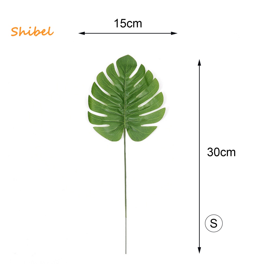 hot-1-pc-nordic-ปลอม-monstera-leaf-plant-home-office-ตกแต่ง-prop