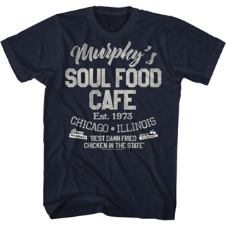 Murphys Soul Food Blues Brothers T-Shirt เสื้อคนอ้วน เสื้อคนอ้วน
