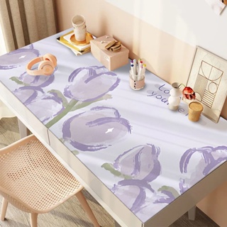 ผ้าปูโต๊ะ PVC กันน้ำโต๊ะการ์ตูนโต๊ะนักเรียนผ้าปูโต๊ะกันน้ำ Wipeable Cutable ผ้าปูโต๊ะแบบใช้แล้วทิ้ง