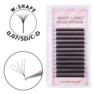 💖💖Arison LASHES ขนตาปลอม 5D เพิ่มความยาวขนตา ไฮบริด