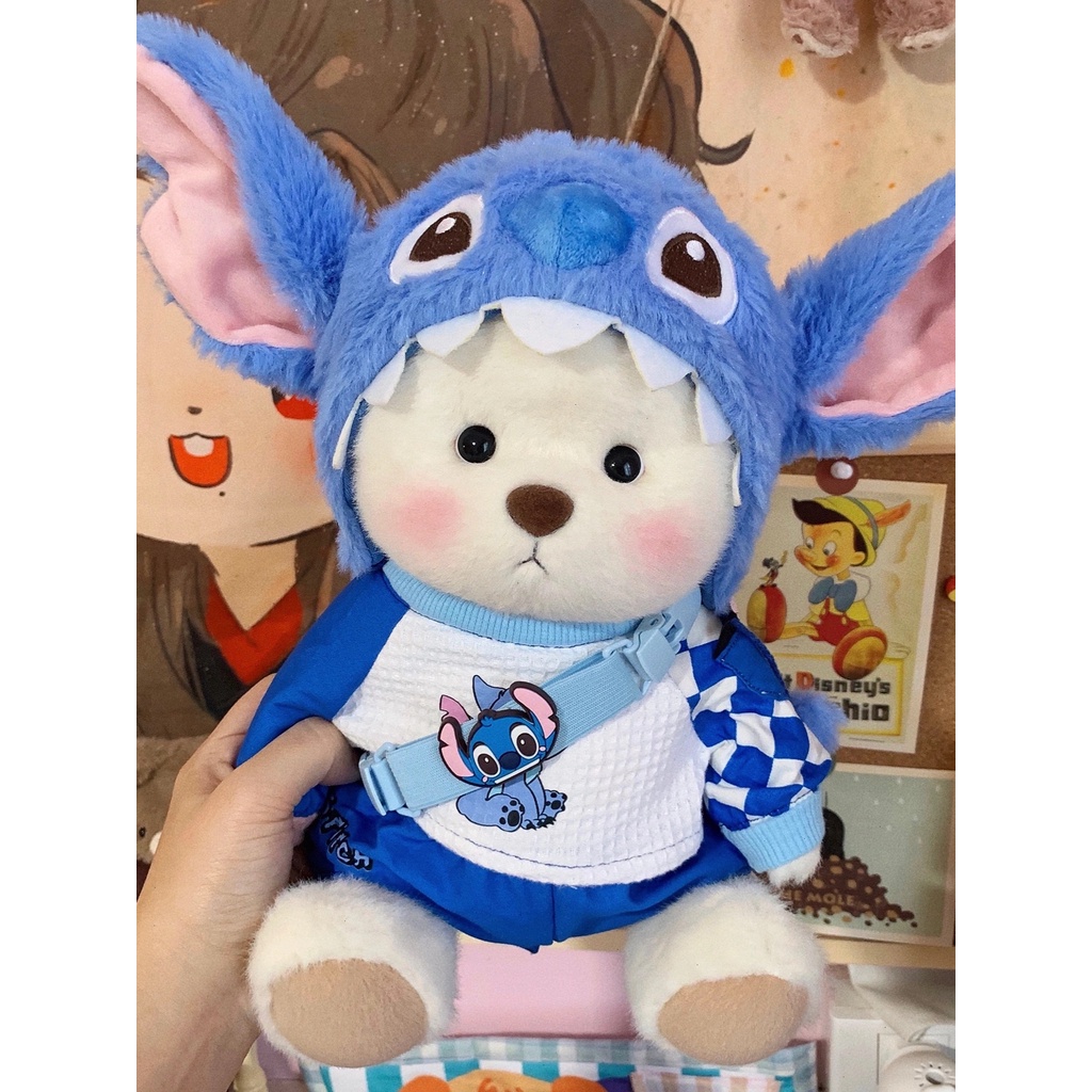ของแท้-lena-teddy-bear-100-30cm-lena-bear-ของแท้-ตุ๊กตาหมีขนาดเล็ก-ตุ๊กตาข้อต่อตุ๊กตาหมีตุ๊กตาทำด้วยมือตุ๊กตาตุ๊กตาตุ๊กตา-เสื้อผ้าหมีลีน่า-เสื้อผ้าตุ๊กตาหมี