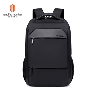 สินค้า ⚡🔥ด่วน!⚡🔥Arctic Hunter B00111C Waterproof Laptop Backpack กระเป๋าเป้ 47cm*17cm*35  กันน้ำ– Blackโน๊ตบุ๊ค 15.6นิ้ว