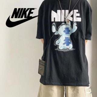 Tee เสื้อยืดวินเทจ ☃㍿❈เสื้อยืดคู่สั้น  💯% Nike ผ้าคอตตอนแท้ถูกสุด ๆ -8183536 เสื้อคนอ้วนผญ เสื้อขาว