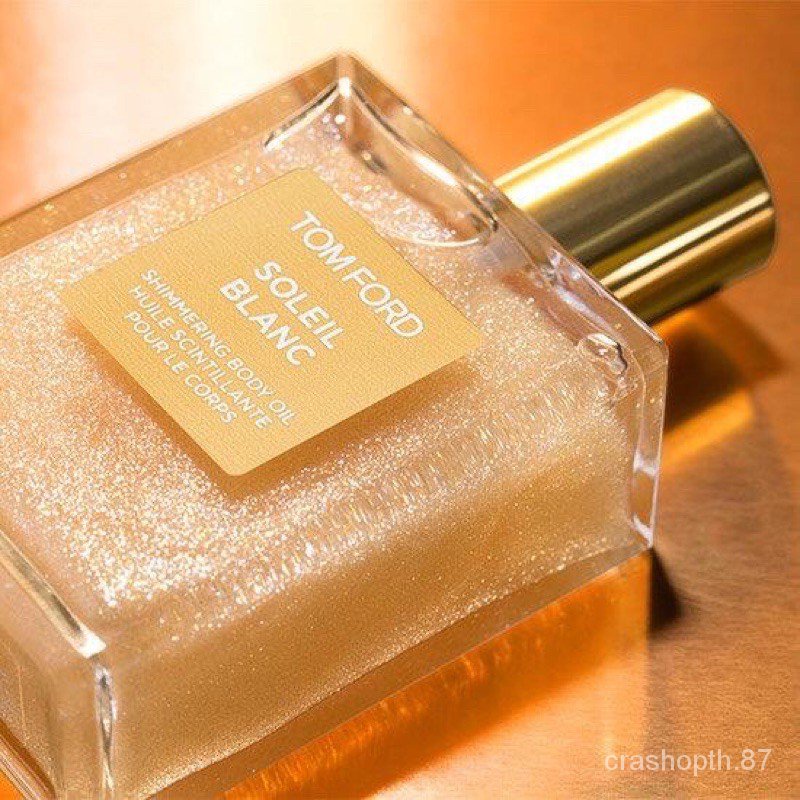 แท้ทั้งร้าน-แบ่งขายบอดี้ออยล์ทอมฟอร์ด-tom-ford-soleil-blanc-shimmering-body-oil-แบ่งขายทอมฟอร์ด