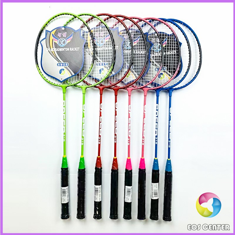 eos-center-ไม้แบดมินตัน-อุปกรณ์กีฬา-พร้อมกระเป๋าพกพา-ฝึกตี-พร้อมส่ง-badminton-racket