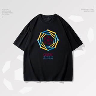Original Design Special offer FIFA2022 World Cup Qatar Unisex Couple Set Tee Short-sleeved T-shirt