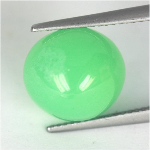 พลอยหลังเบี้ยคริสโซเพลส-chrysoprase-นน7-50กะรัต