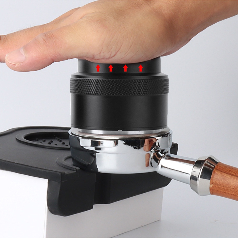 เเทมเปอร์สปริง-ที่กดกาแฟ-ฐานแบน-สเตนเลส-หน้าเรียบ-coffee-tamper-ที่อัดกาแฟเครื่องชงกาแฟ-แทมเปอร์สปริง-หน้า-51-53-58มม