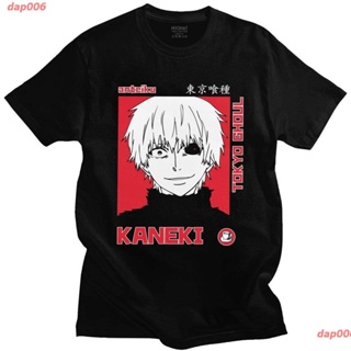 dap006 2022 Tokyo Ghoul T-Shirt Japan Anime เสื้อยืดพิมพ์ลายการ์ตูนมังงะ คอกลม cotton บุคลิกภาพ discount