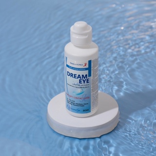 Dreameye 80 ml. น้ำยาคอนแทคเลนส์ ล้าง แช่ หยด *ของเเท้จากบริษัท