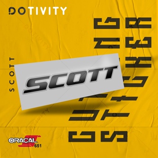 สติกเกอร์ตัด SCOTT V4