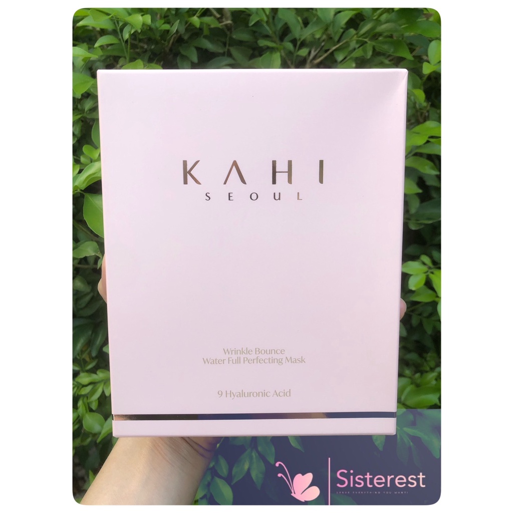 [KAHI] Wrinkle Bounce Water Full Perfecting Mask Sheet 6ea