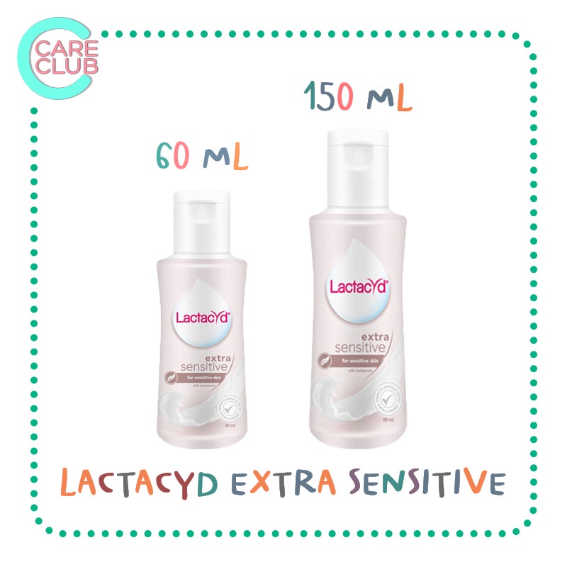 lactacyd-extra-sensitive-60-ml-150-ml-แลคตาซิด-ผลิตภัณฑ์ทำความสะอาด-จุดซ่อนเร้น-สูตร-เอ็กซ์ตร้าเซนซิทีฟ-60-มล-150มล