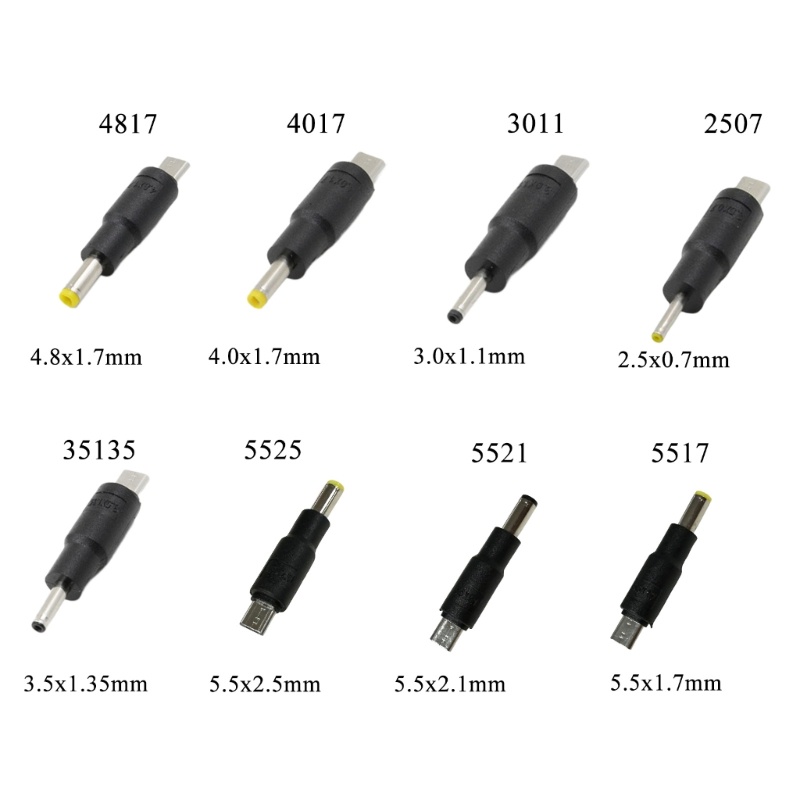 doublebuy-อะแดปเตอร์แปลง-micro-usb-เป็น-2-5-3-0-3-5-4-0-4-8-5-5-มม-dc-สําหรับคอมพิวเตอร์