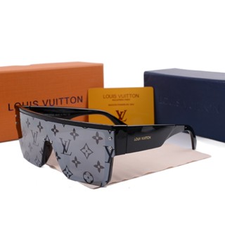 Lv แว่นตากันแดด ทรงสี่เหลี่ยม หรูหรา แฟชั่นคลาสสิก สําหรับผู้ชาย ผู้หญิง uv400