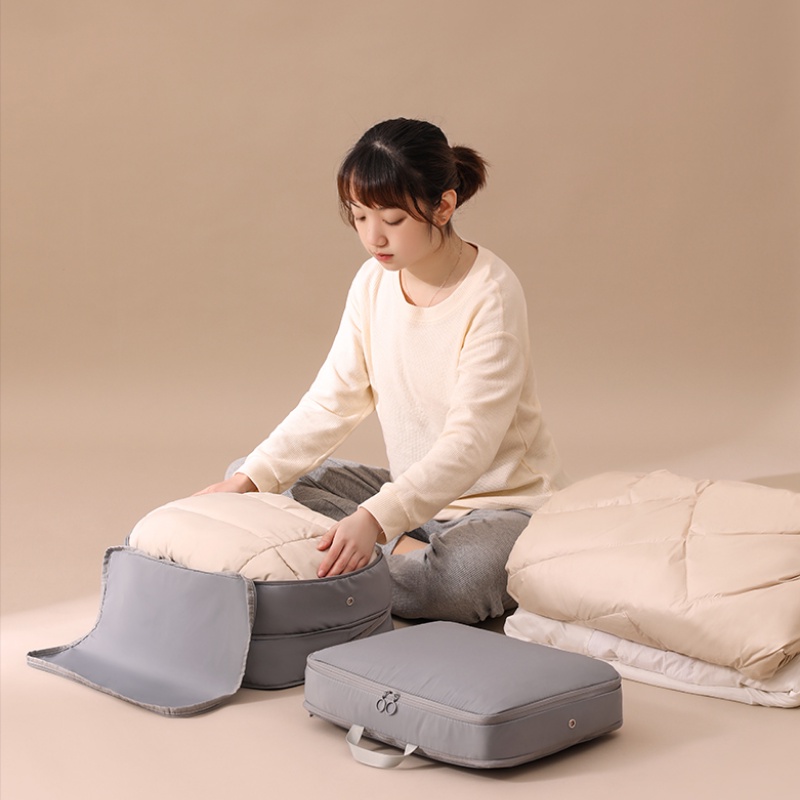 Compression Packing Cube Wardrobe Drawer Puffer Jacket Storage Foldable