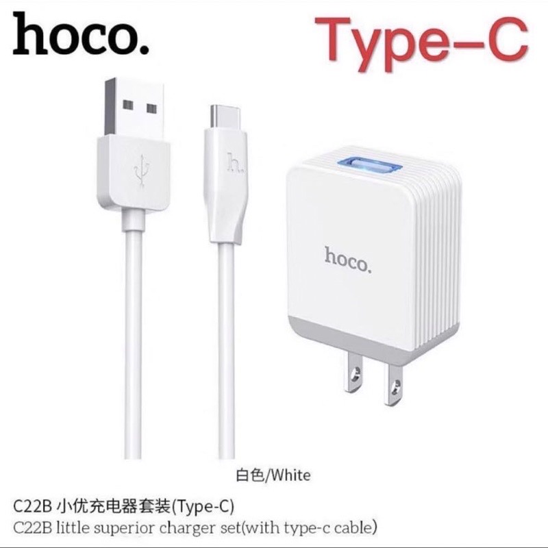 hoco-c22b-c22bplus-1usb-3a-2usb-5-a-หัวชาร์จ-ชุดชาร์จ-สำหรับ-ip-micro-usb-type-c
