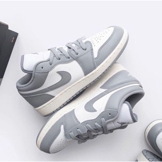 ภาพหน้าปกสินค้า(ของแท้) พร้อมส่ง❗️ Nike Air Jordan 1 Low “Vintage Stealth Grey” ที่เกี่ยวข้อง