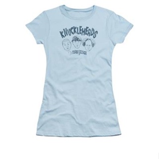 Three Stooges - Knuckleheads Womens T-Shirt เสื้อยืด oversize เสื้อเด็กหญิง