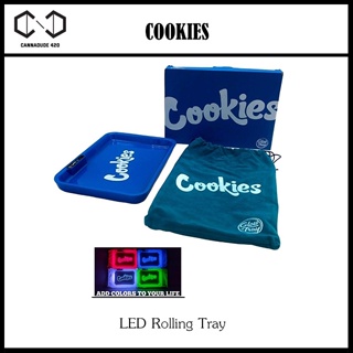 ถาด LED Cookies Rolling Tray ถาดโรล มีไฟ วิปวับ ถาดสำหรับใส่ของ ถาดสำหรับโรล มี ไฟLED พร้อมที่ชาร์ท